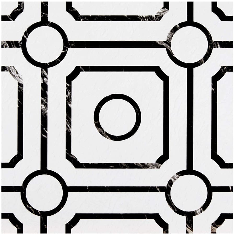 Achim Home Furnishings Retro 12" x 12" Self Adhesive Vinyl Floor Tile 20-Pack for $26 Achim Home Furnishings Retro 12" x 12" Self Adhesive Vinyl Floor Tile 20-Pack for $26