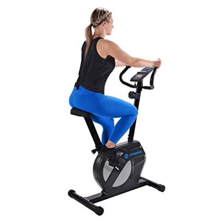 Stamina Upright Exercise Bike 1308, Black, Model Number: 15-1308 for $187 Stamina Upright Exercise Bike 1308, Black, Model Number: 15-1308 for $187