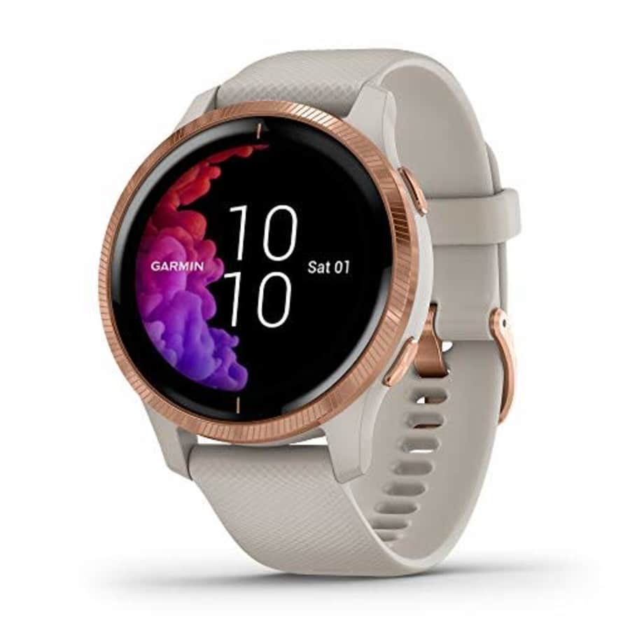 Garmin Venu, GPS Smartwatch with Bright Touchscreen Display, Features Music, Body Energy for $350