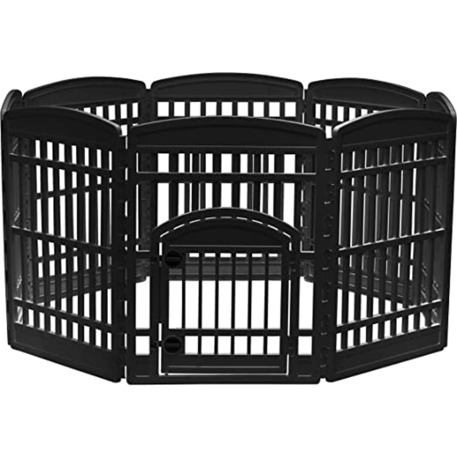 IRIS 34" 8-Panel Dog Playpen for $90 IRIS 34" 8-Panel Dog Playpen for $90