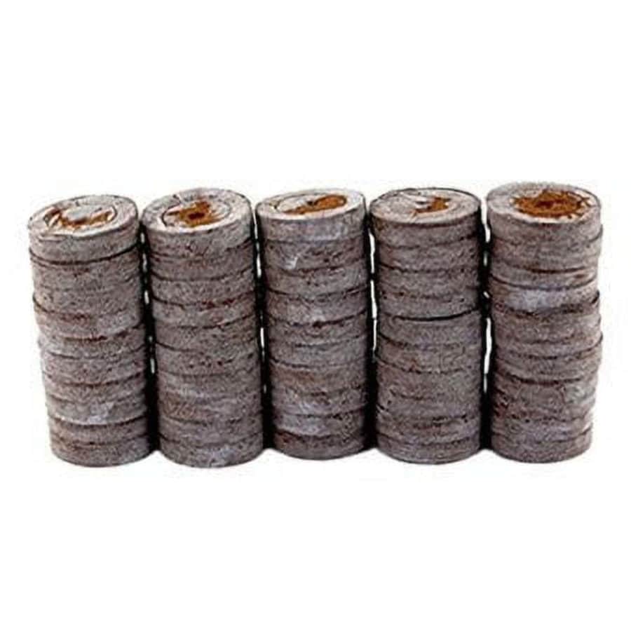 Jiffy Peat Pellets Seed Starter Soil Plugs 50-Count for $10