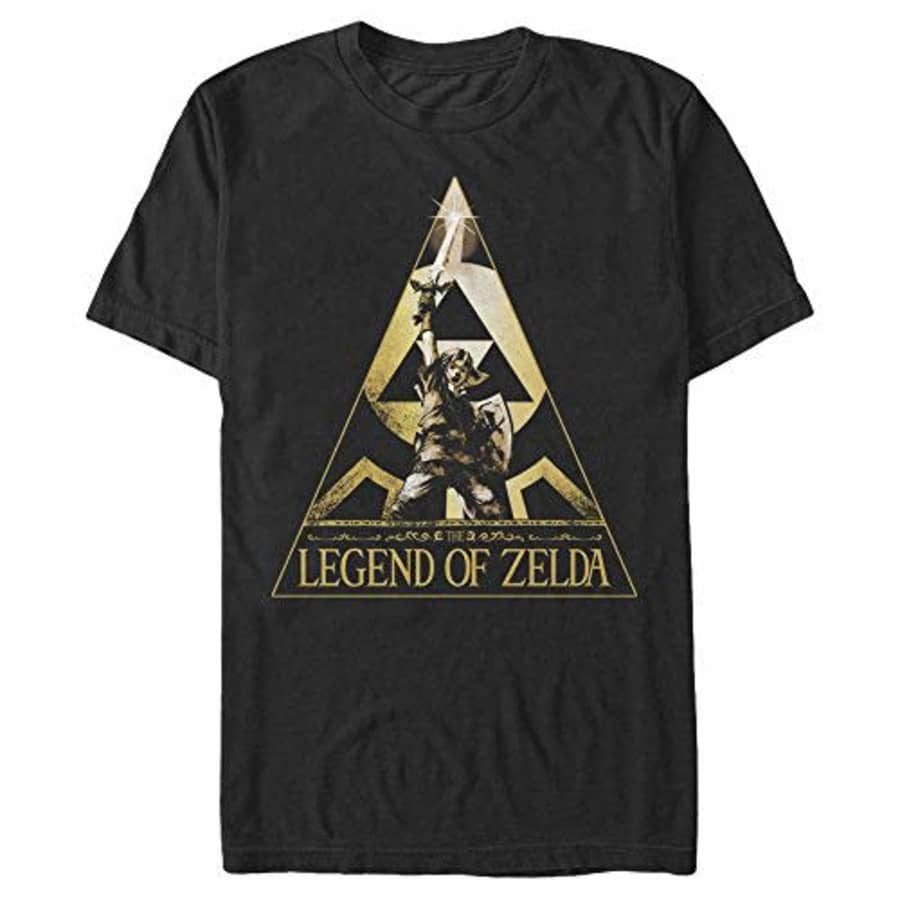 Nintendo Men's T-Shirt, Black, XXX-Large for $21