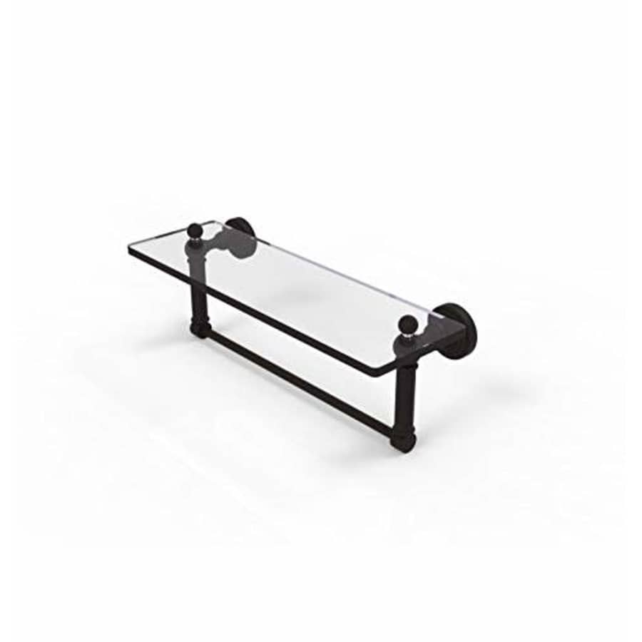 Allied Brass WP-1TB/16-ORB Glass Shelf with Towel Bar, 16-Inch x 5-Inch for $131 Allied Brass WP-1TB/16-ORB Glass Shelf with Towel Bar, 16-Inch x 5-Inch for $131