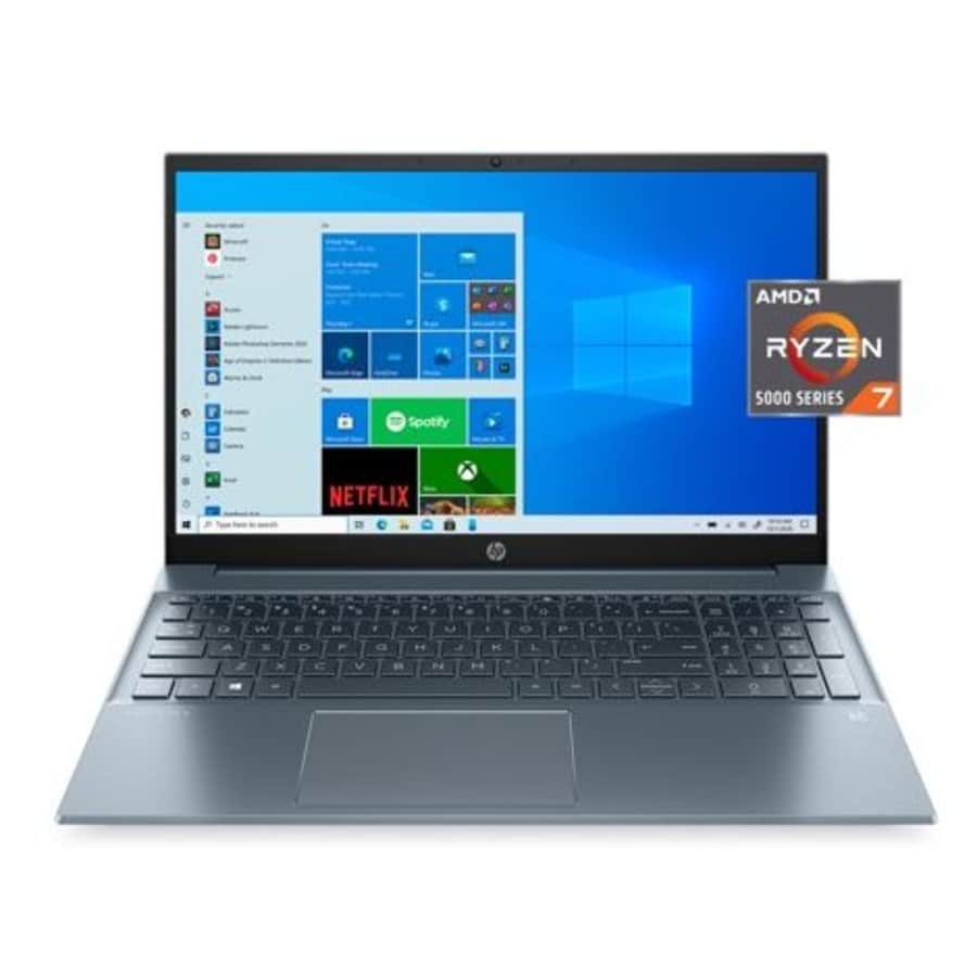 HP Pavilion Ryzen 7 15.6" Laptop w/ 512GB SSD for $392