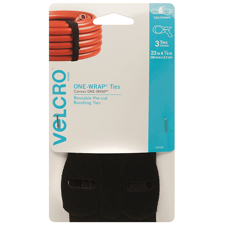 Velcro Brand One-Wrap Bundling Tie 3-Pack for $3