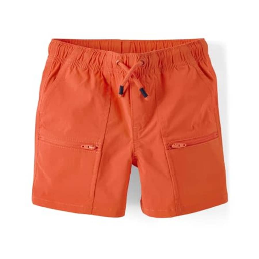 Gymboree,Boys,and Toddler Quick Dry Tie Front Jogger Shorts for $12
