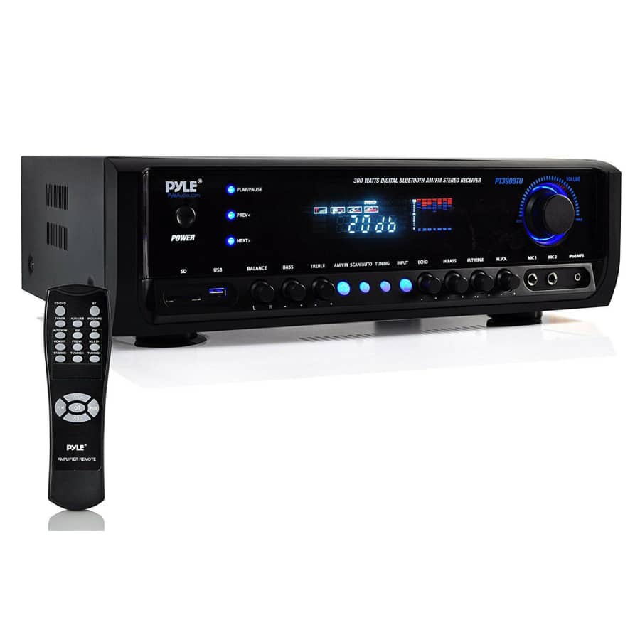 Pyle 4-Channel Bluetooth Home Audio Receiver for $45