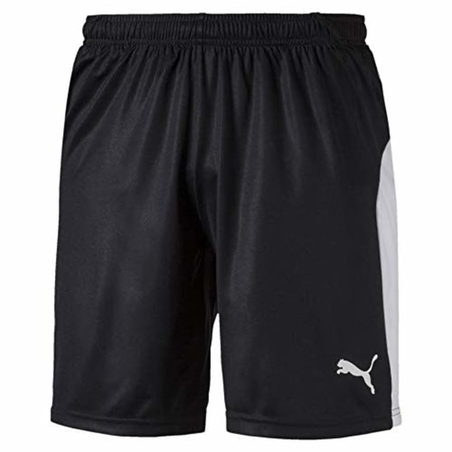 PUMA Men's LIGA Shorts, Black/White, L for $17 PUMA Men's LIGA Shorts, Black/White, L for $17