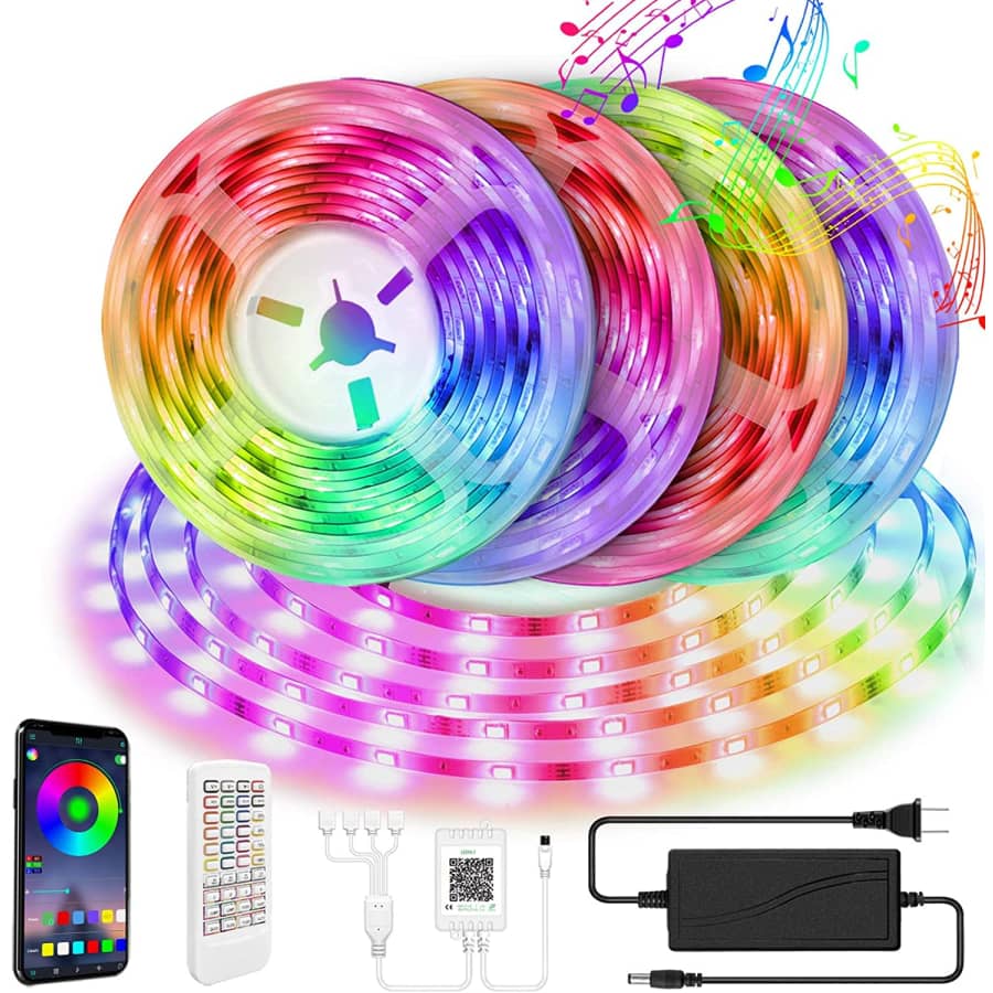 Mofut 65-Foot Smart LED Strip Lights for $13 Mofut 65-Foot Smart LED Strip Lights for $13