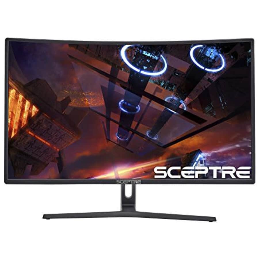 Sceptre C275B-144R 27" curved LED-backlit LCD monitor for $255