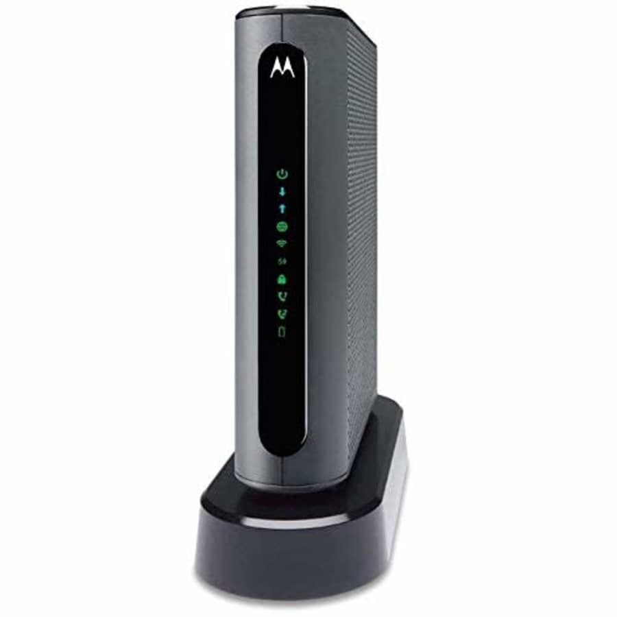 Motorola MT7711 24X8 Cable Modem/Router with Two Phone Ports, DOCSIS 3.0 Modem, and AC1900 Dual for $118