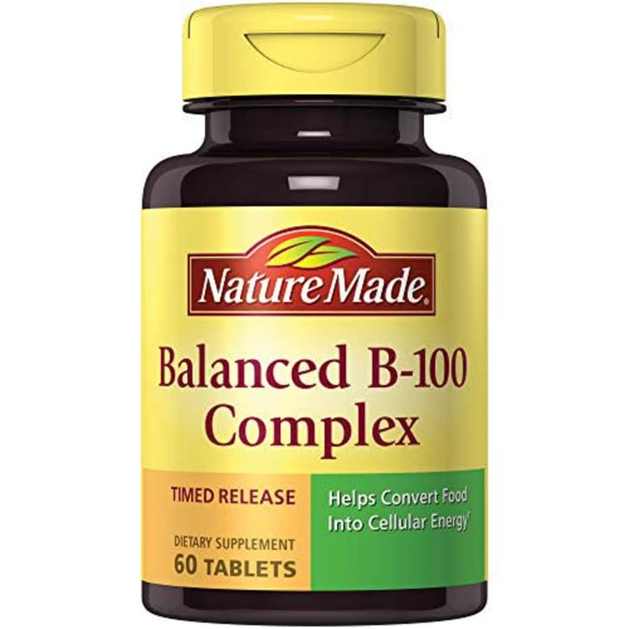 Nature Made Balanced B-100 Timed Release (Thiamin, Riboflavin, Niacin, B6, B12, Biotin, Pantothenic for $13