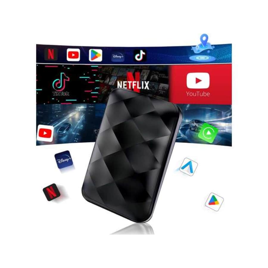 CarPlay and Android Auto Wireless Adapter w/ Streaming App Support for $100 CarPlay and Android Auto Wireless Adapter w/ Streaming App Support for $100