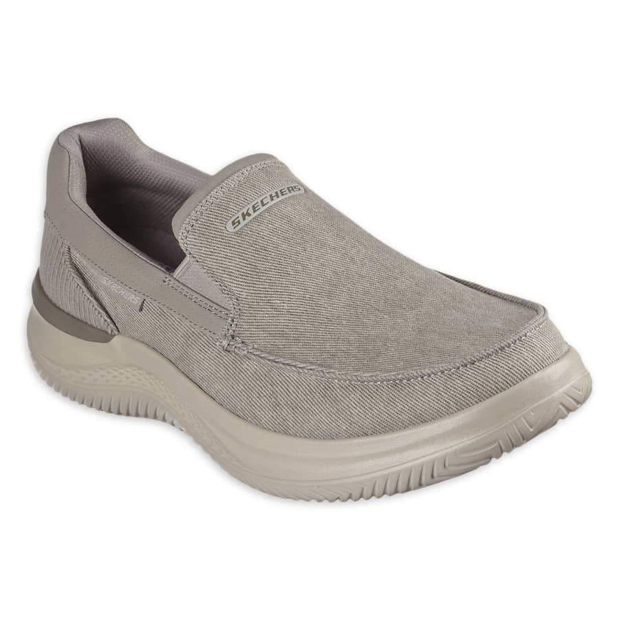 Skechers Men's Hasting Fielden Relaxed-Fit Slip-On Moc Toe Loafers for $40