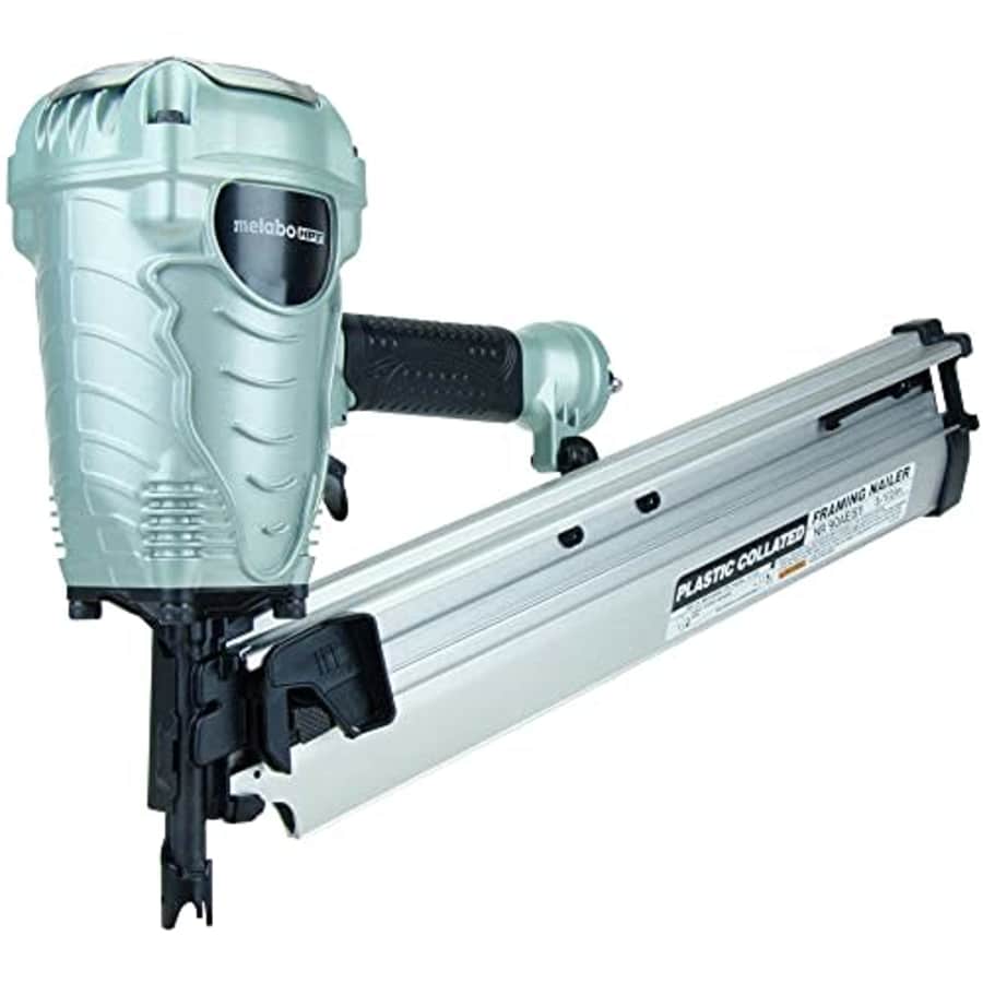 Metabo HPT NR90AES1M 2 in. to 3-1/2 in. Plastic Collated Framing Nailer (Renewed) for $268