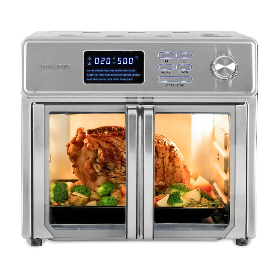 Kalorik Maxx 26-Quart 10-in-1 Stainless Steel Digital Air Fryer Oven for $122 w/ $30 Kohl's Cash