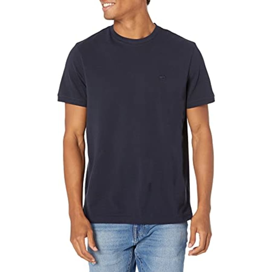 Tommy Hilfiger Men's Original Short Sleeve T-Shirt, Sky Captain, MD for $16