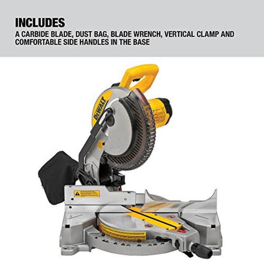 DEWALT Miter Saw, Single Bevel, Compound, 10-Inch, 15-Amp (DWS713) for $249 DEWALT Miter Saw, Single Bevel, Compound, 10-Inch, 15-Amp (DWS713) for $249