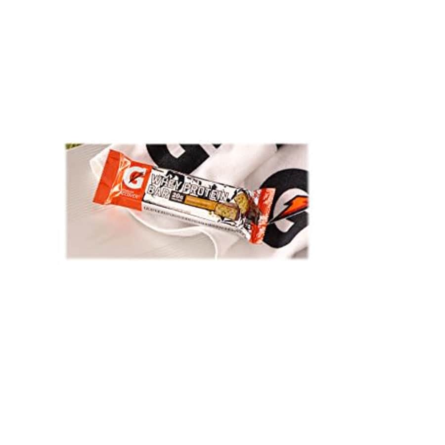 Gatorade Whey Protein Bars, Chocolate Caramel,12 Count (Pack of 1) for $30
