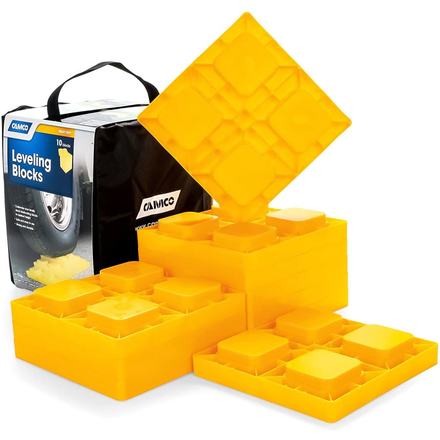 Camco Heavy-Duty Leveling Blocks 10-Pack for $53