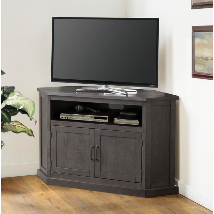 Martin Svensson Home Rustic 50" Solid Wood Corner TV Stand for $340