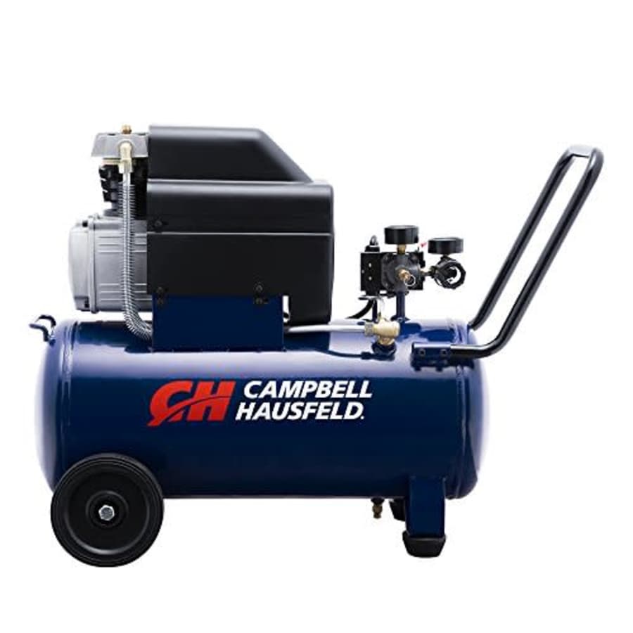 Campbell Hausfeld Air Compressor, 8-Gallon Horizontal Oil-Lubricated 3.7CFM 1.3HP 120V 10A 1PH for $206 Campbell Hausfeld Air Compressor, 8-Gallon Horizontal Oil-Lubricated 3.7CFM 1.3HP 120V 10A 1PH for $206