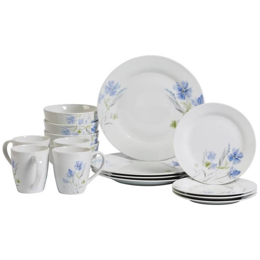 Tabletops Gallery Wildflower 16-Piece Ceramic Dinnerware Set for $35 Tabletops Gallery Wildflower 16-Piece Ceramic Dinnerware Set for $35