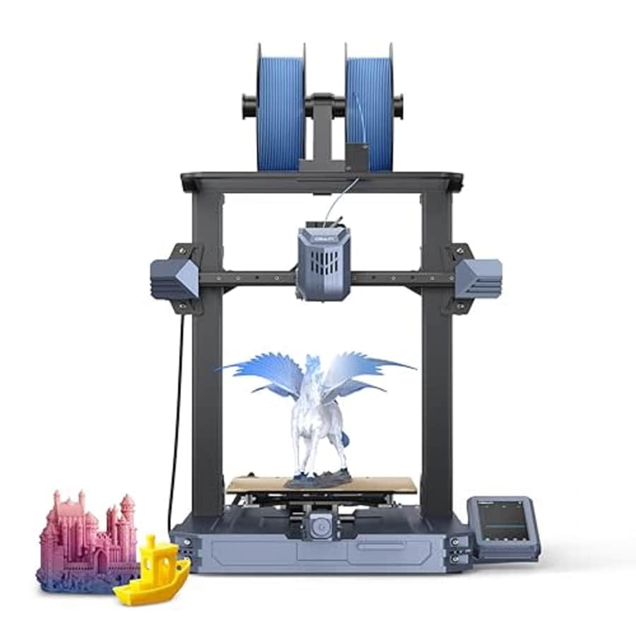 Creality 3D Printer CR 10 SE, 600mm/s Printing Speed, Touch Auto Leveling, 8000mm/s Acceleration for $329
