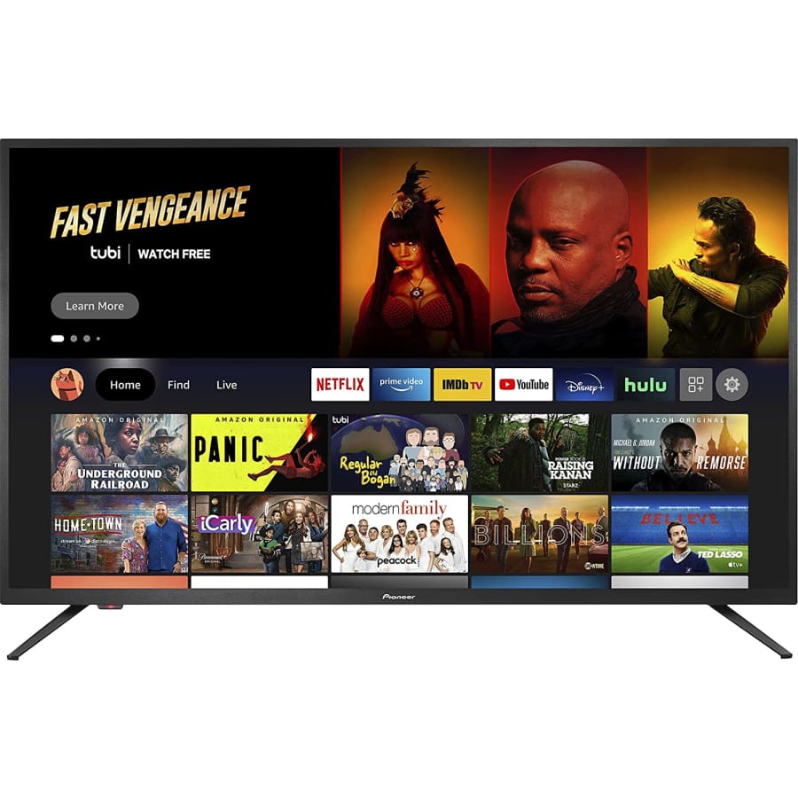 Pioneer 50" 4K UHD Smart Fire TV for $200 in cart