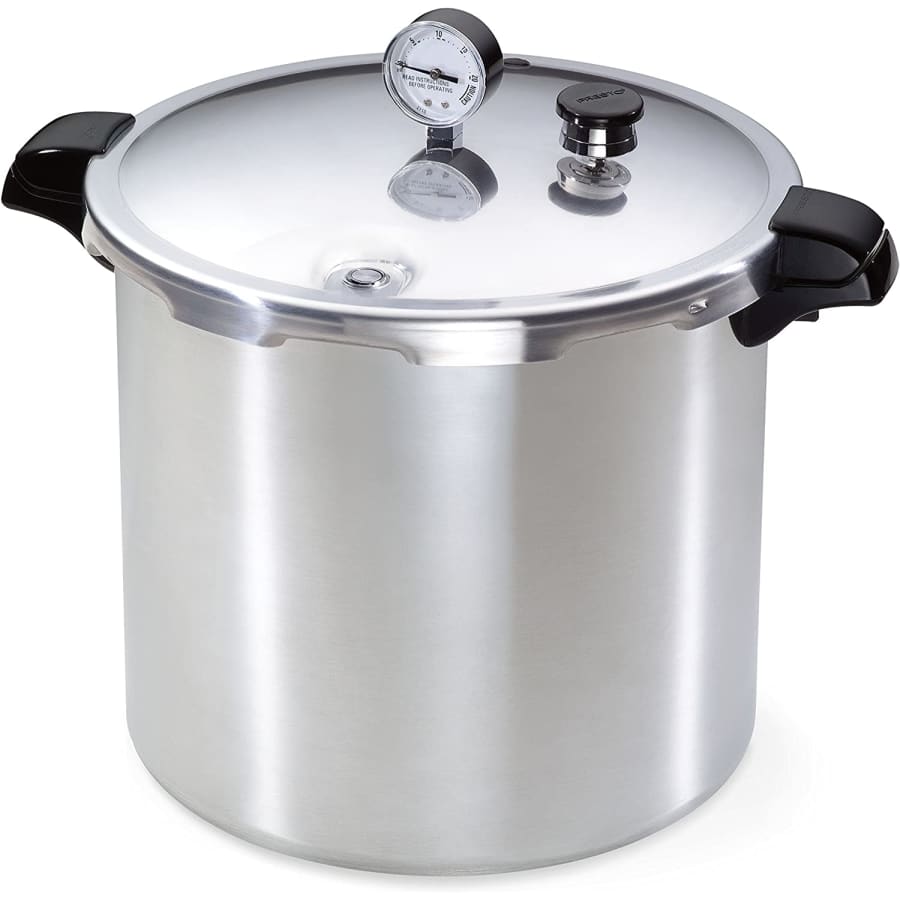 Presto 23-Quart Pressure Canner and Cooker for $124 Presto 23-Quart Pressure Canner and Cooker for $124
