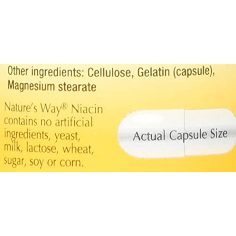 Nature's Way Natures Way Niacin 100Mg 100 Caps for $10