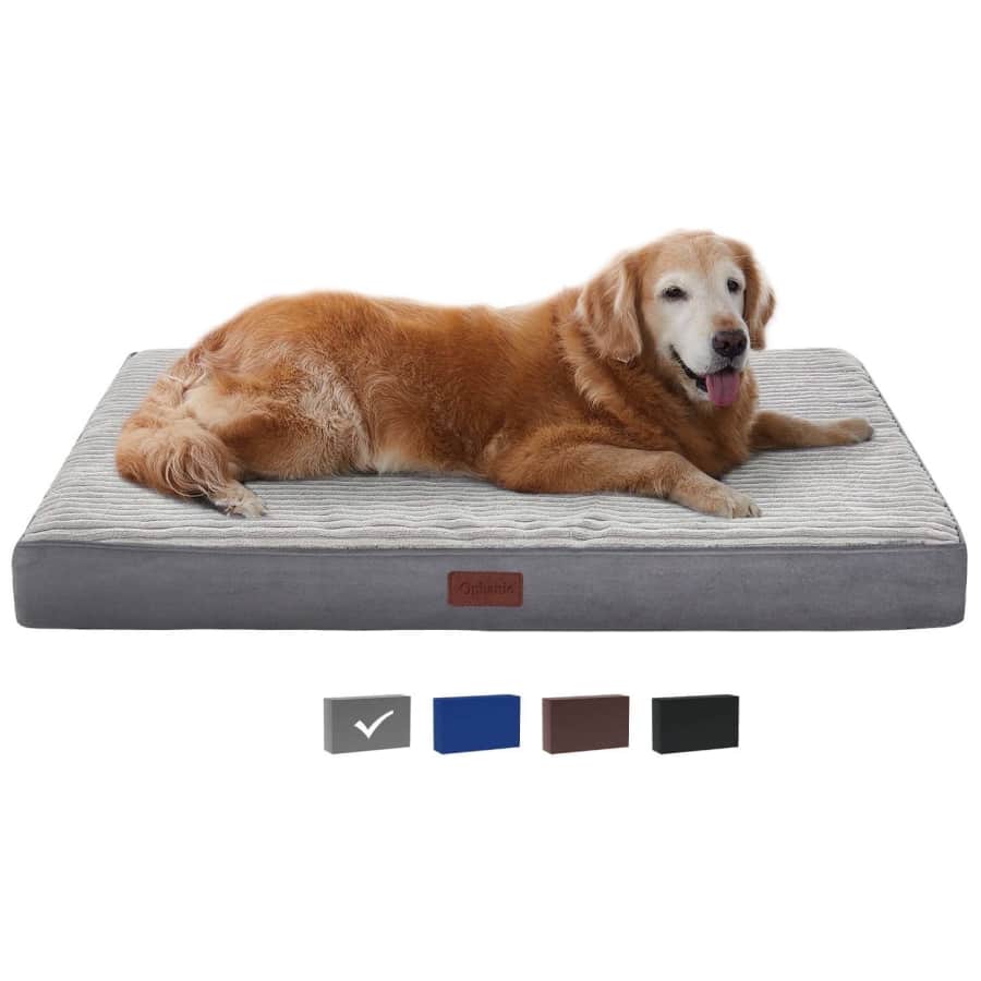 Ophanie 35" Orthopedic Dog Bed for $18 Ophanie 35" Orthopedic Dog Bed for $18