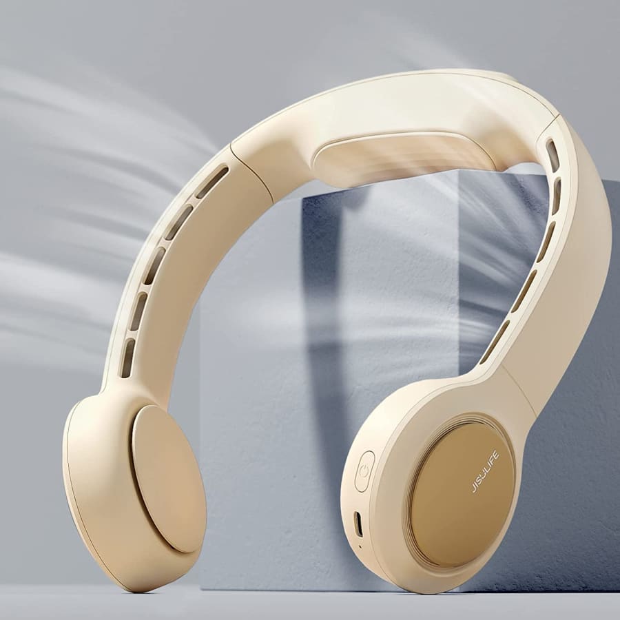 Jisulife 4,500mAh 2nd-Gen. Portable Neck Fan for $10