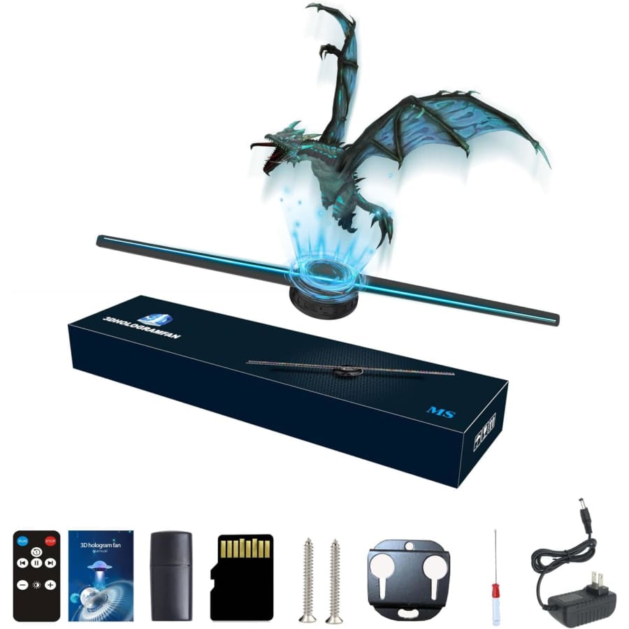 16.5" 3D Hologram Projection Fan: $33 w/ Prime 16.5" 3D Hologram Projection Fan: $33 w/ Prime
