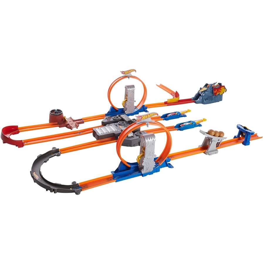 Hot Wheels Total Turbo Takeover Track Set for $95