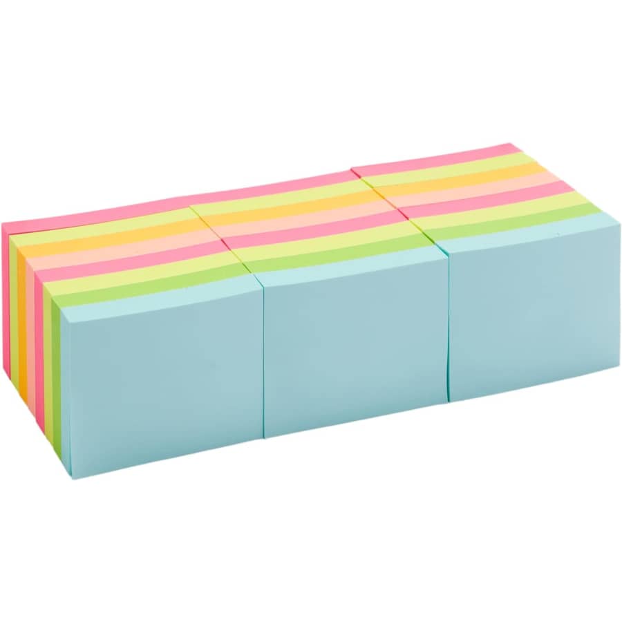 Amazon Basics Mini Rectangular Sticky Notes 24-Pack for $5
