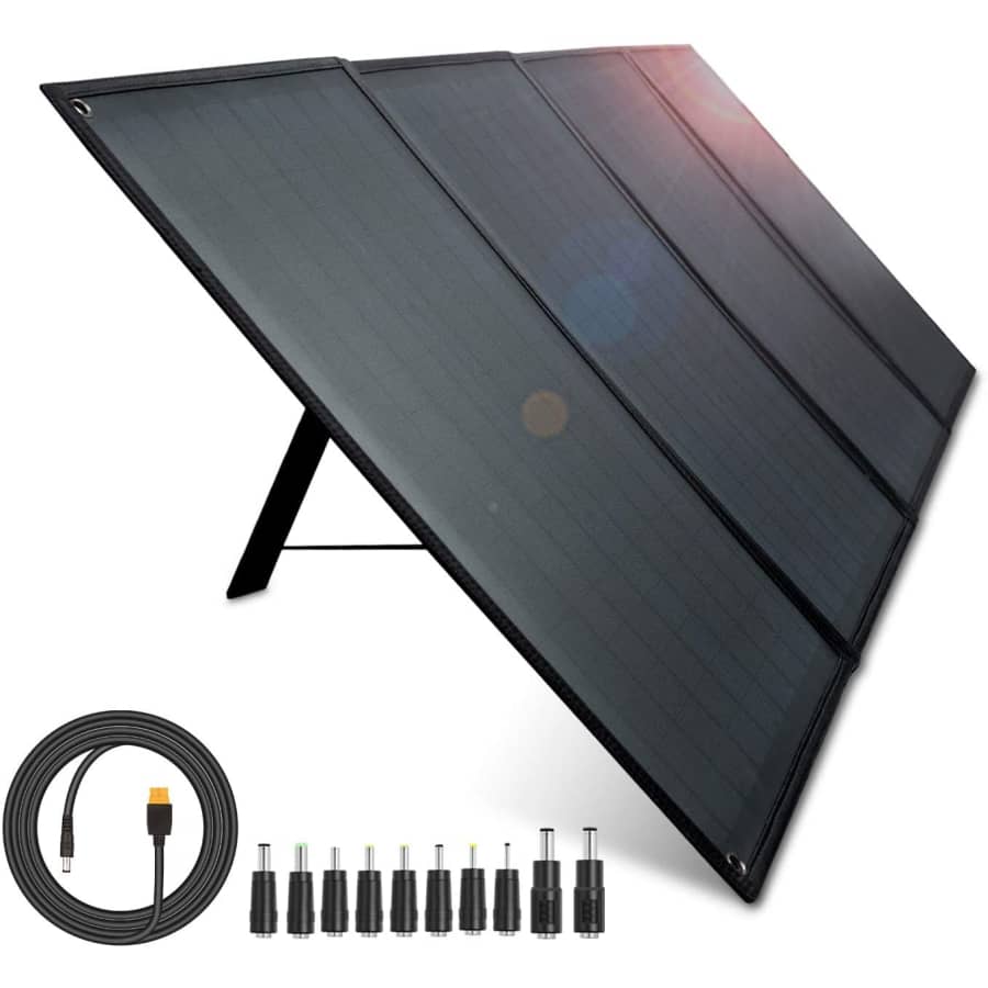 Aiper 100W Foldable Solar Panel for $120