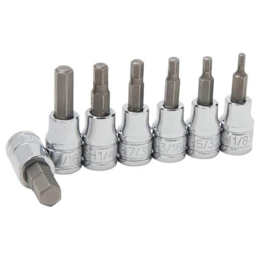 Kobalt 7-Piece 3/8" Drive Hex Bit Driver Socket Set for $5 Kobalt 7-Piece 3/8" Drive Hex Bit Driver Socket Set for $5