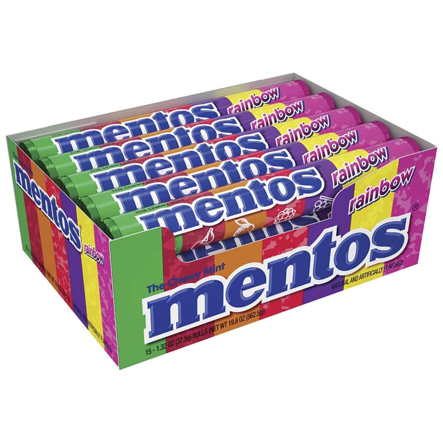 Mentos The Chewy Mint 15-Pack for $13