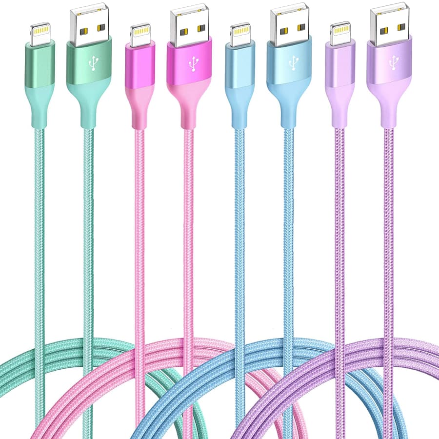 HaoKande MFI-Certified Lightning Cable 4-Pack for $8 HaoKande MFI-Certified Lightning Cable 4-Pack for $8