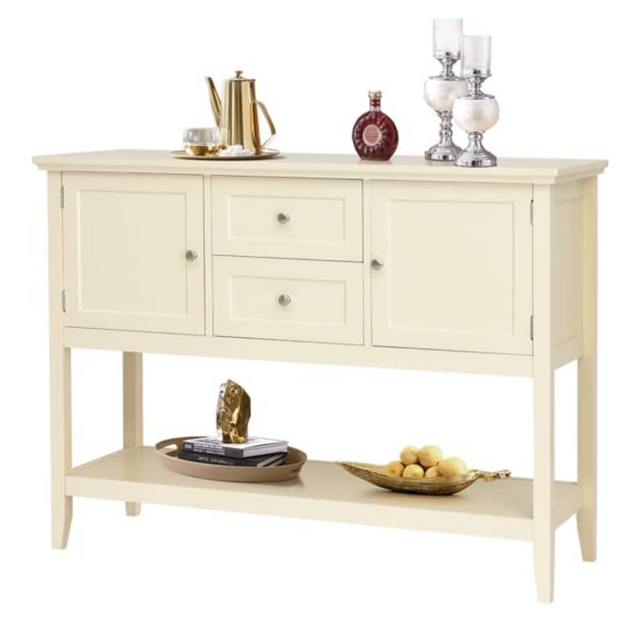Costway Sideboard Buffet Table w/ 2 Drawers & 2 Cabinets for $190