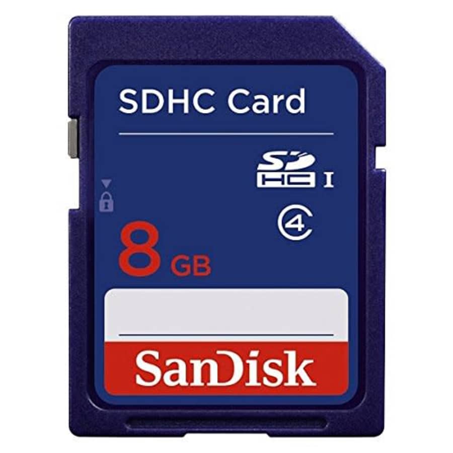 Sandisk Standard Flash Memory Card - 8 GB - SDHC (DV7766) Category: SD Memory Cards for $11