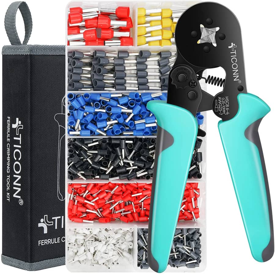 Ticonn Ferrule Crimping Tool Kit for $25 Ticonn Ferrule Crimping Tool Kit for $25