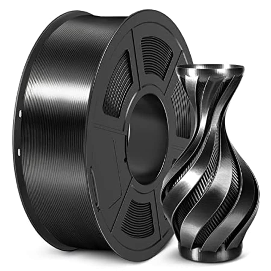 3D Printer Silk Filament, SUNLU Shiny Silk PLA Filament 1.75mm, Smooth Silky Surface, Great Easy to for $19 3D Printer Silk Filament, SUNLU Shiny Silk PLA Filament 1.75mm, Smooth Silky Surface, Great Easy to for $19