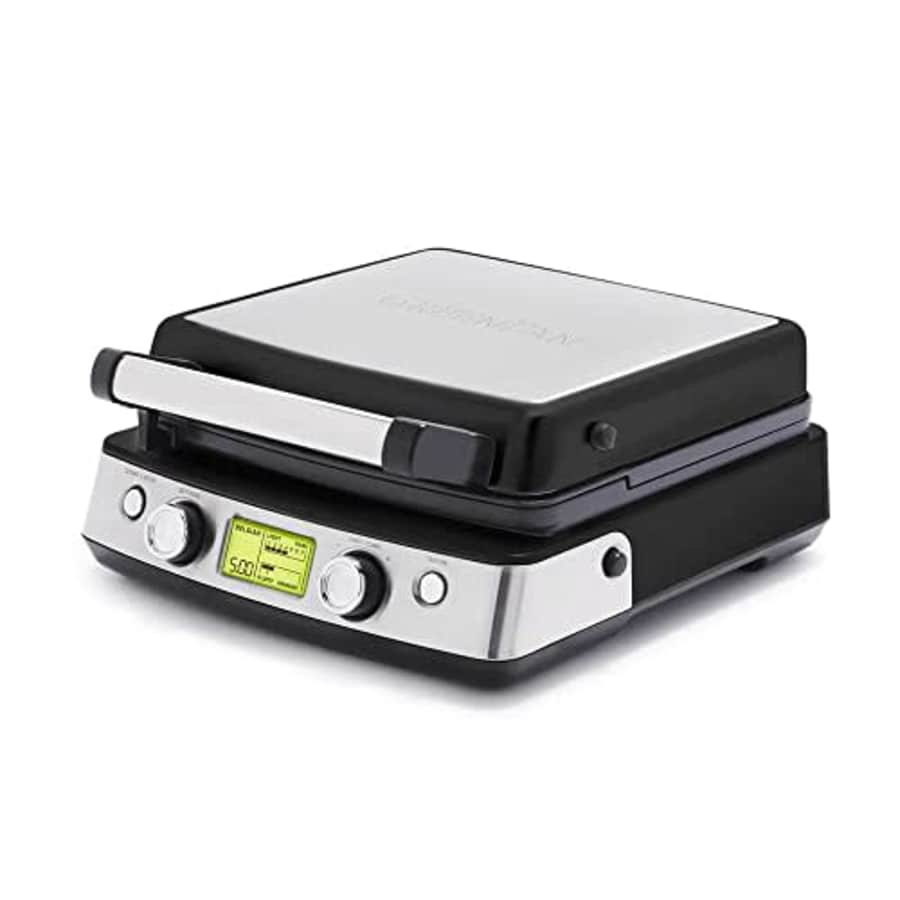 GreenPan Elite 4-Square Belgian & Classic Waffle Iron, Healthy Ceramic Nonstick Aluminum Dishwasher for $250 GreenPan Elite 4-Square Belgian & Classic Waffle Iron, Healthy Ceramic Nonstick Aluminum Dishwasher for $250