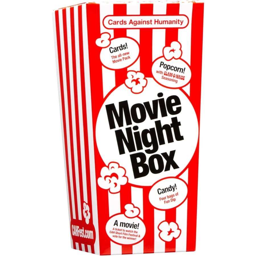 Cards Against Humanity Movie Night Box for $8 Cards Against Humanity Movie Night Box for $8