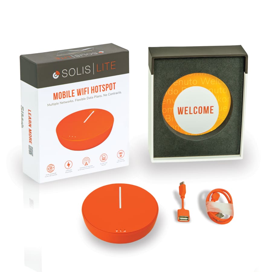 SIMO Solis Lite 4G LTE WiFi Mobile Hotspot w/ Built-in PowerBank for $83