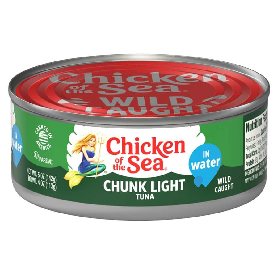 Chicken of the Sea Chunk Light Tuna in Water 5-oz. Can 10-Pack for $9.50 via Sub & Save