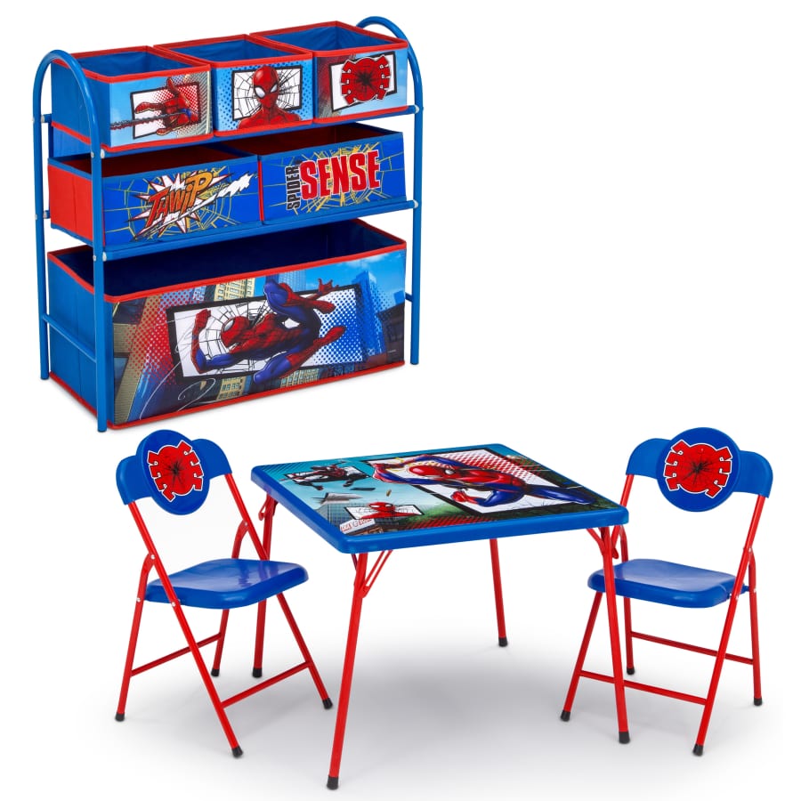 Delta Children Marvel Spider-Man 4-Piece Toddler Playroom Set for $32 Delta Children Marvel Spider-Man 4-Piece Toddler Playroom Set for $32