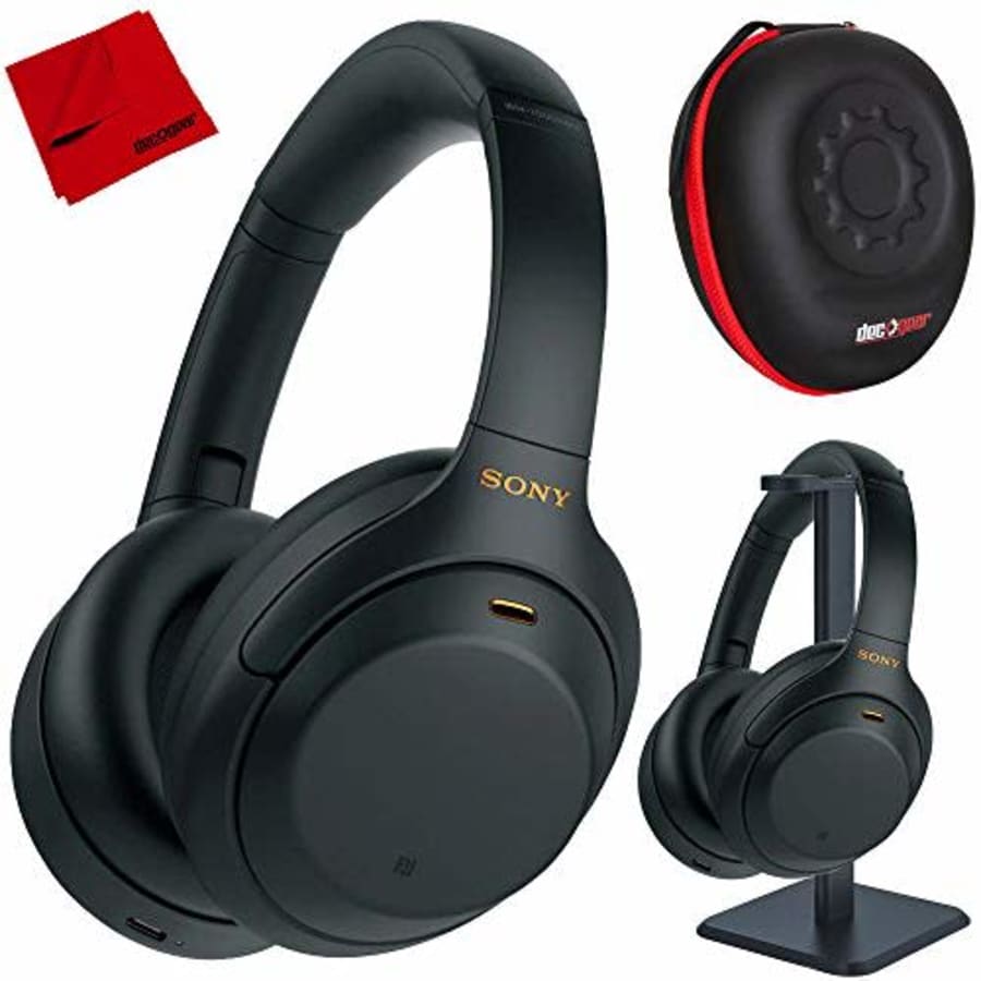 Sony WH1000XM4/B Premium Noise Cancelling Wireless Over-The-Ear Headphones with Built in Microphone for $210 Sony WH1000XM4/B Premium Noise Cancelling Wireless Over-The-Ear Headphones with Built in Microphone for $210